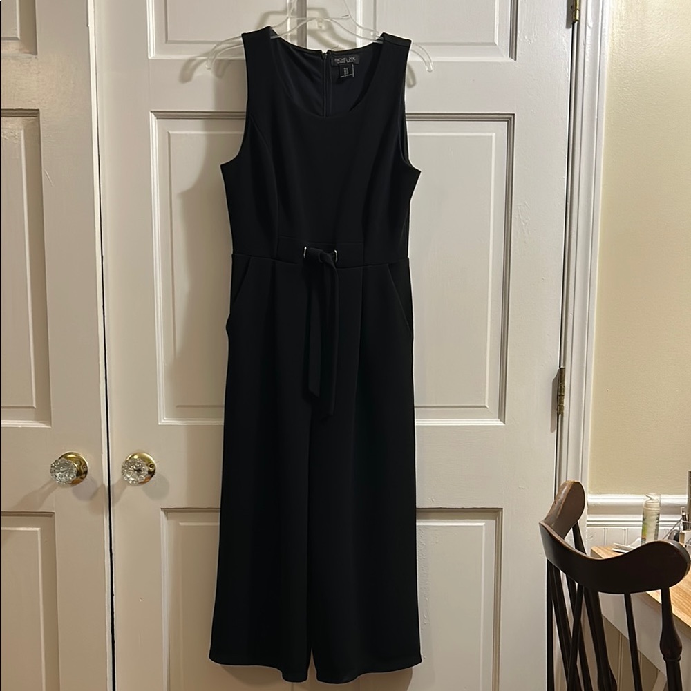 Rachel Zoe Black Sleeveless Jumpsuit 8